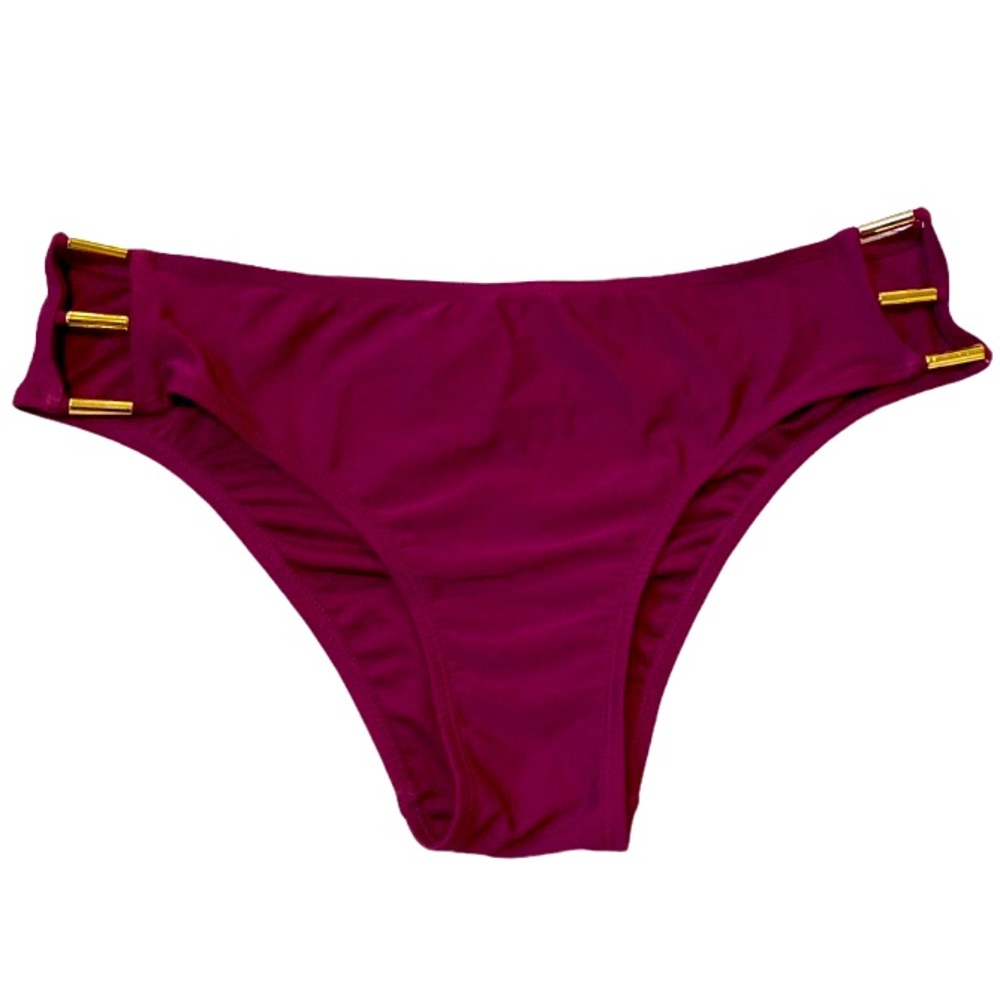 Jaclyn Smith Plum Bikini Swimsuit Bottom